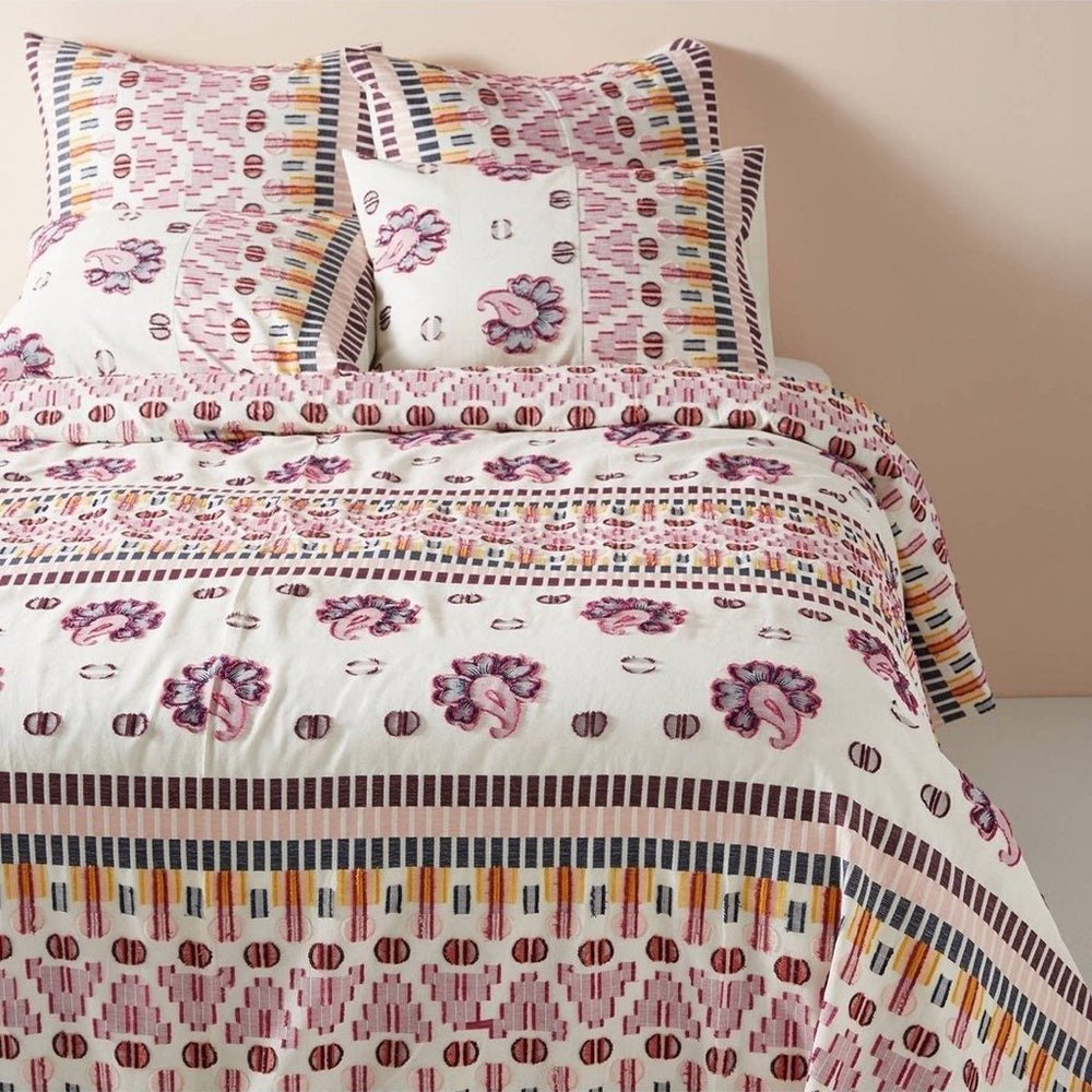 NWT Suno for Anthropologie Woven Malindi Twin Duvet